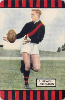 1954 Coles Victorian Footballers Series 2 #NNO Greg Sewell Front
